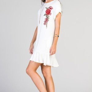 Gray T-shirt Dress/Tunic
